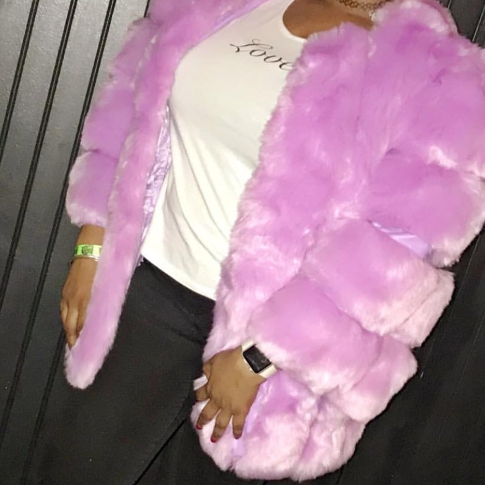 Faux Fur Coat